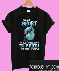 I’m Not Short I’m Just More Down To Earth Than Most People T-Shirt