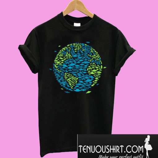 Invader Series Global UFO Collage T-Shirt