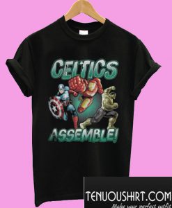 Marvels Avengers Celtics Assemble T-Shirt