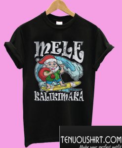 Mele Kalikimaka Hawaiian Christmas T-ShirtT-Shirt