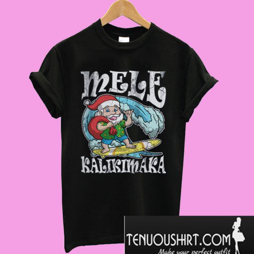 Mele Kalikimaka Hawaiian Christmas T-ShirtT-Shirt