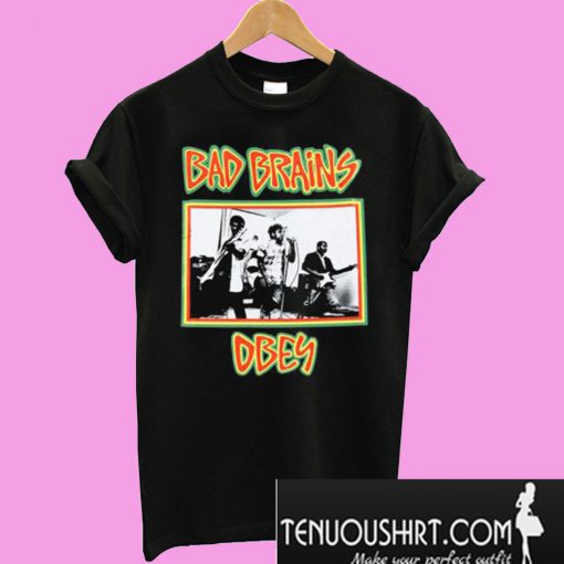 OBEY Bad Brains X Obey T-Shirt
