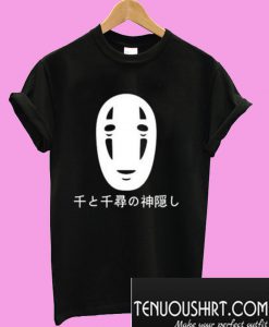 Spirited Away No Face Kaonashi Harajuku T-Shirt