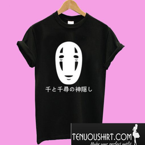 Spirited Away No Face Kaonashi Harajuku T-Shirt