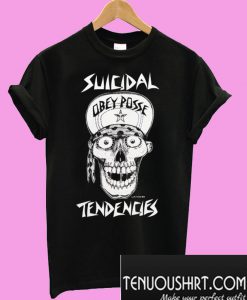 Suicidal Tendencies Flip Cap Skull T-Shirt