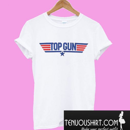 TOP GUN White T-Shirt