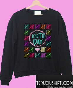 Teacher 100th Day of School Sweatshirt