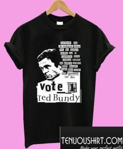 Ted Bundy serial killer Black T-Shirt