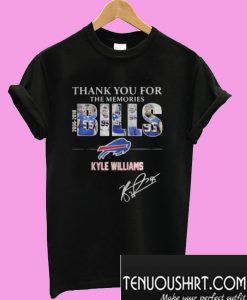 Thank you for the memories Bills Kyle Williams 95 T-Shirt