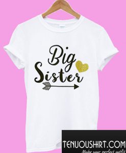 Toddler Girls Big Sister T-Shirt