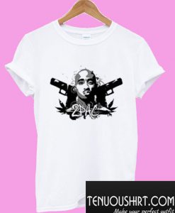 Tupac Shakur Gun T-Shirt