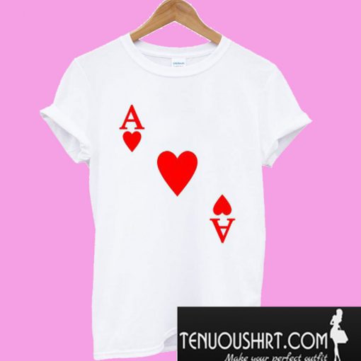 Ace of Heart Halloween Costume T-Shirt