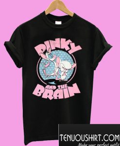 Animaniacs Pinky & The Brain Black T-Shirt