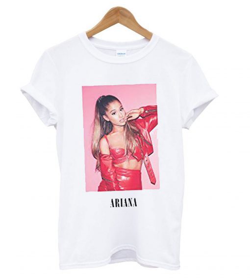 Ariana Grande Mädchen Red Jacket T shirt