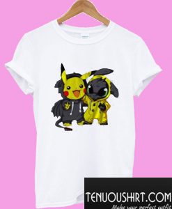 Baby Pikachu and Toothless T-Shirt