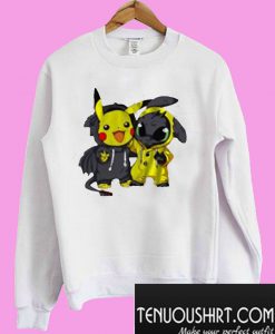 Baby Pikachu and Toothless Sweatshirt