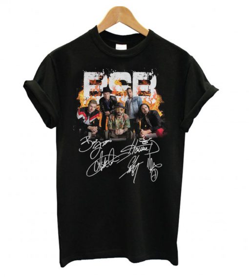 Backstreet Boys With Signature T shirt
