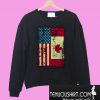 Canadian American Flag Sweatshirt