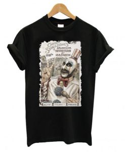 Captain Spaulding’s Museum of Monsters and Madmen T shirt