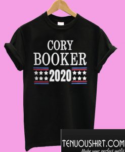 Cory Booker 2020 Flag T-Shirt