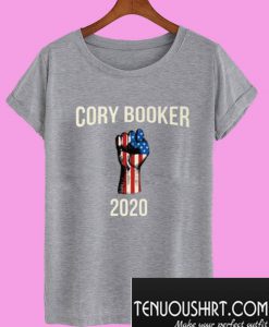 Cory Booker 2020 Resistance Fist T-Shirt