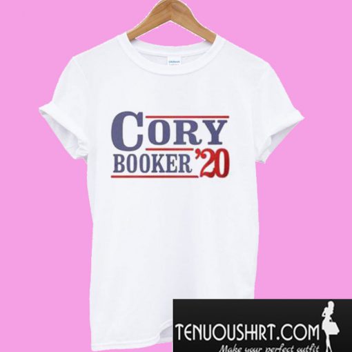 Cory Booker 2020 White T-Shirt