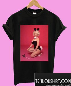 Dolly Parton Playboy Bunny Foto Poster T-Shirt