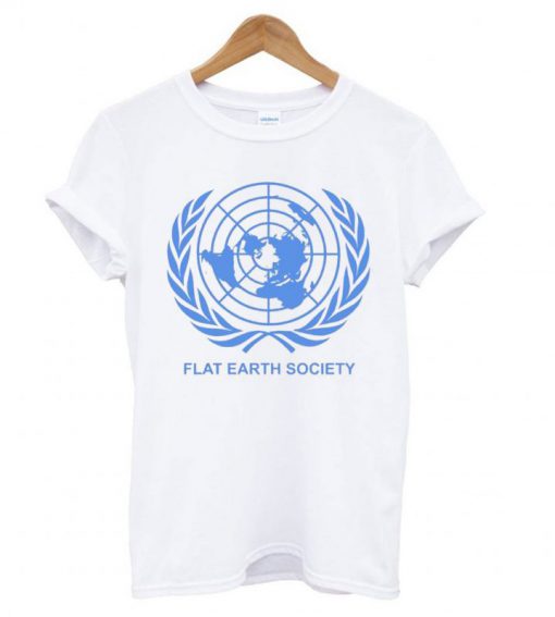 Flat Earth Society T shirt