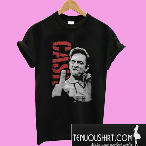 Johnny Cash The Finger T-Shirt