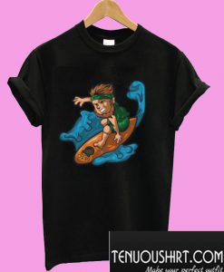 Leprechaun Surfing T-Shirt