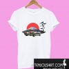 Miata NA Race Car Mount Fuji Japan T-Shirt