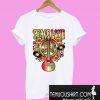 Peace Love Music Guitar T-Shirt