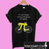 Pi Bicycle It Just Keeps Going And Going And Going T-Shirt