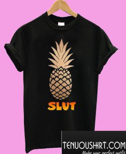 Pineapple Slut Black T-Shirt