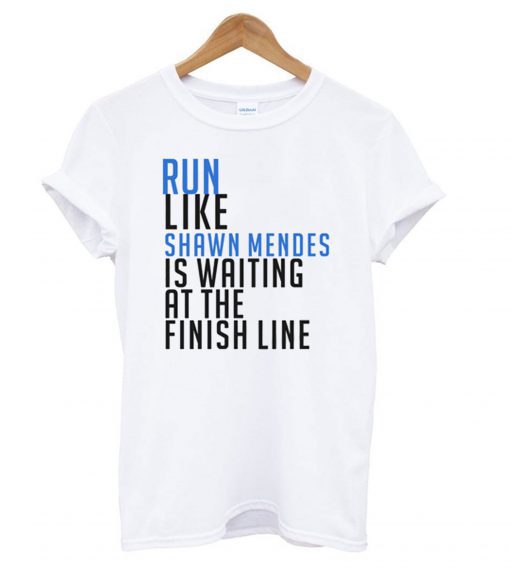 Run Like Shawn Mendes Merch T shirt