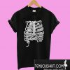 Skeleton chest cat T-Shirt