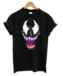 Spiderman Venom Face T shirt