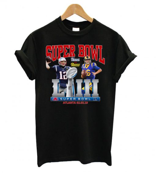 Super Bowl 53 – New England Patriots VS Los Angeles Rams T shirt