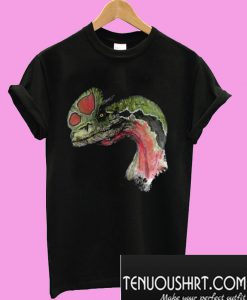 The Spitter in Color Dilophosaurus T-Shirt