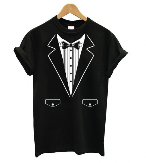 Tuxedo With Bowtie T shirt