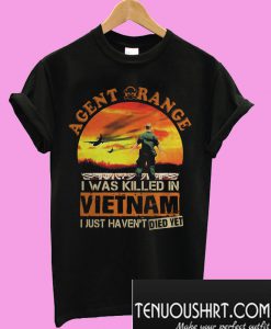 VietNam veteran Agent Orange I was killed in Viet Nam T-Shirt