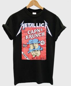 metallica the cap’ns of krunch T-shirt