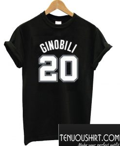 Ginobili 20 T-Shirt