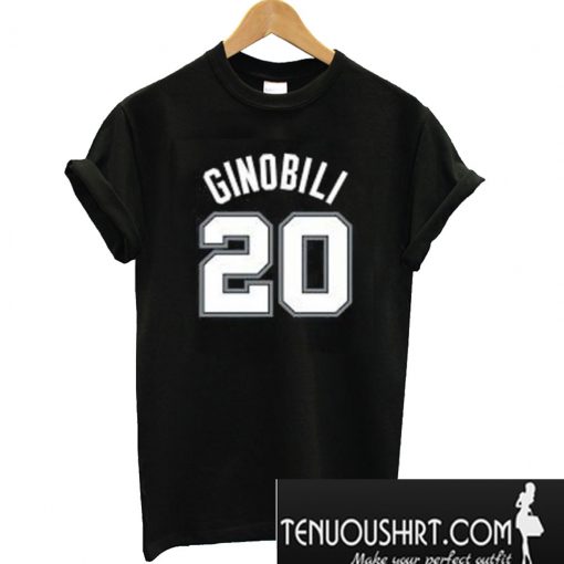 Ginobili 20 T-Shirt