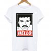Hello Lionel Richie Adult T shirt
