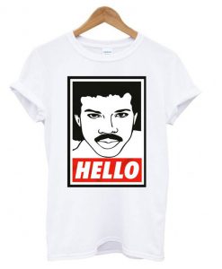 Hello Lionel Richie Adult T shirt