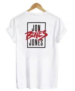 Jon Bones Jones UFC 197 Youth White T shirt back