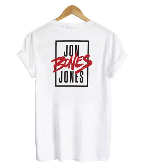 Jon Bones Jones UFC 197 Youth White T shirt back