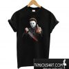 Michael Myers Halloween Middle Finger Horror Movie T-Shirt