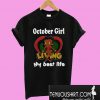 October Girl Living My Best Life Betty Boop T-Shirt